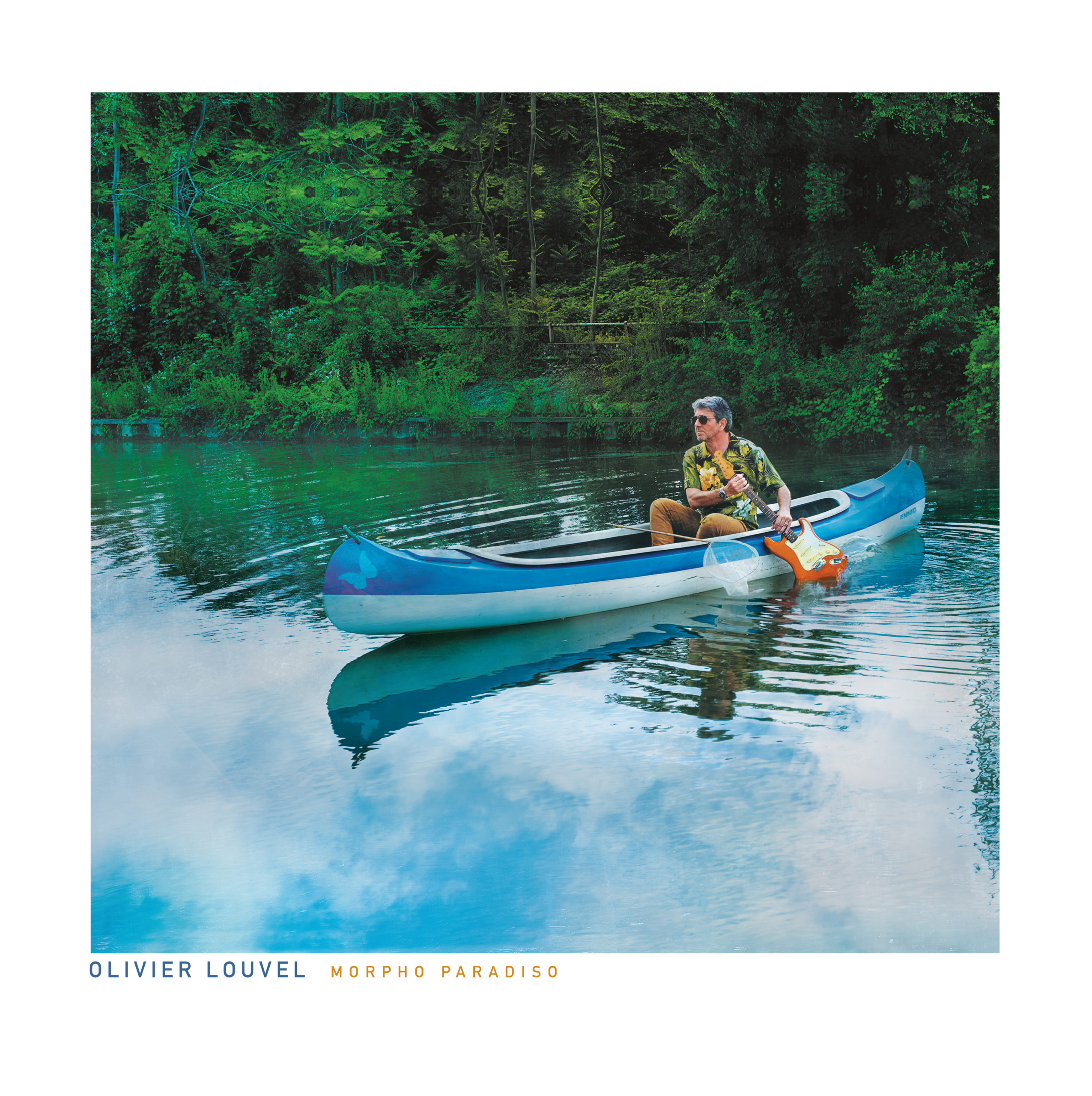 Album Vinyle 33 tours Morpho Paradiso de Olivier Louvel